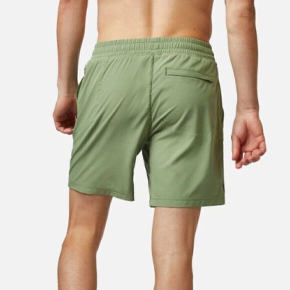 RHONE Mako Tech Shorts Unlined Matte Green Men's Size 2XL NWT - Picture 6 of 9